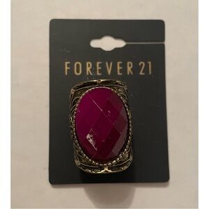 Etched Faux Stone Ring
